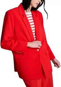 Women's One Button Jacket