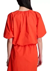 Women's Puff Sleeve Blouse