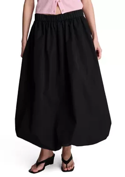 Women's Pull On Bubble Maxi Skirt