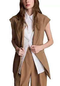 Women's Twofer Vest and Shirt Set
