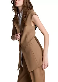Women's Twofer Vest and Shirt Set