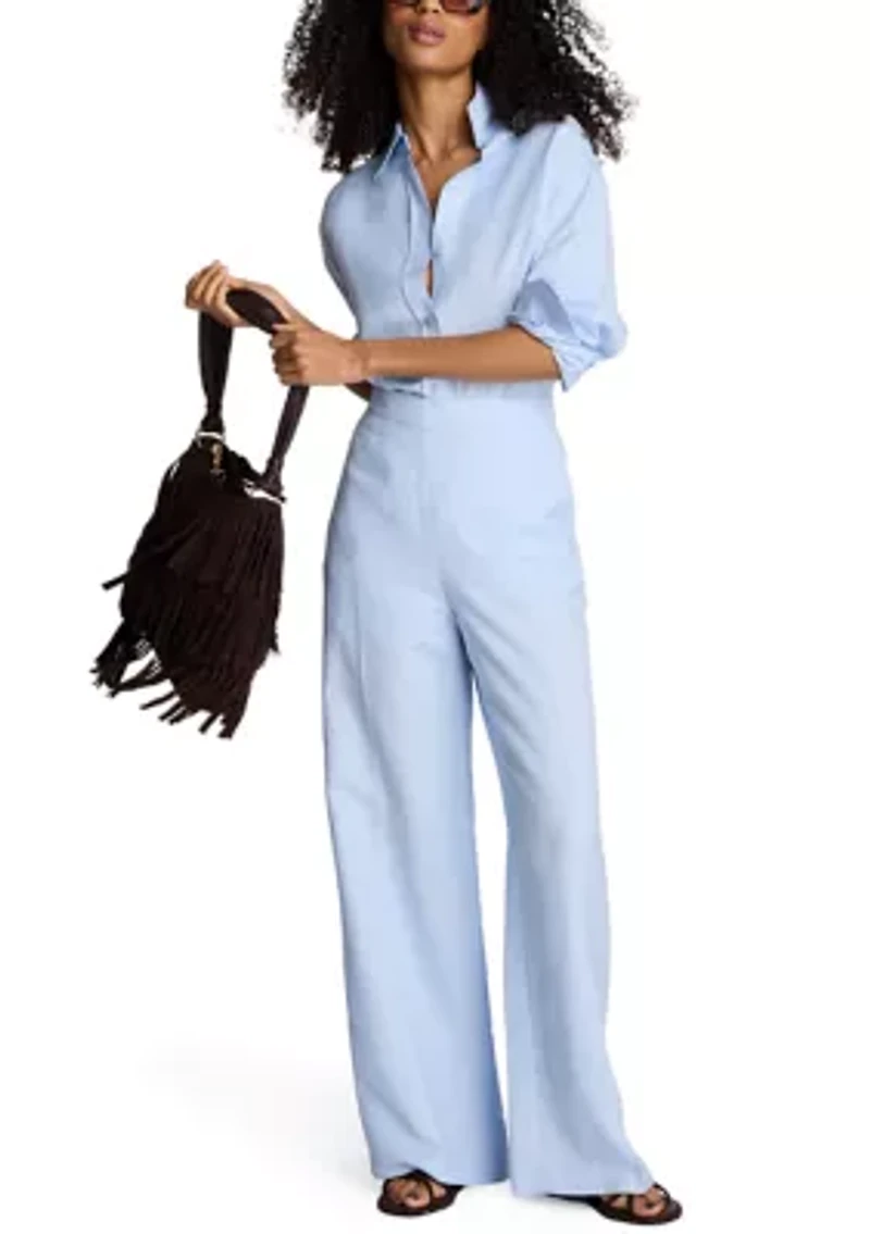 Women's Pull On Wide Leg Pants
