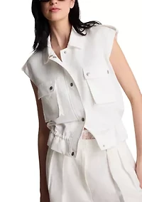 Women's Snap Front Utility Vest