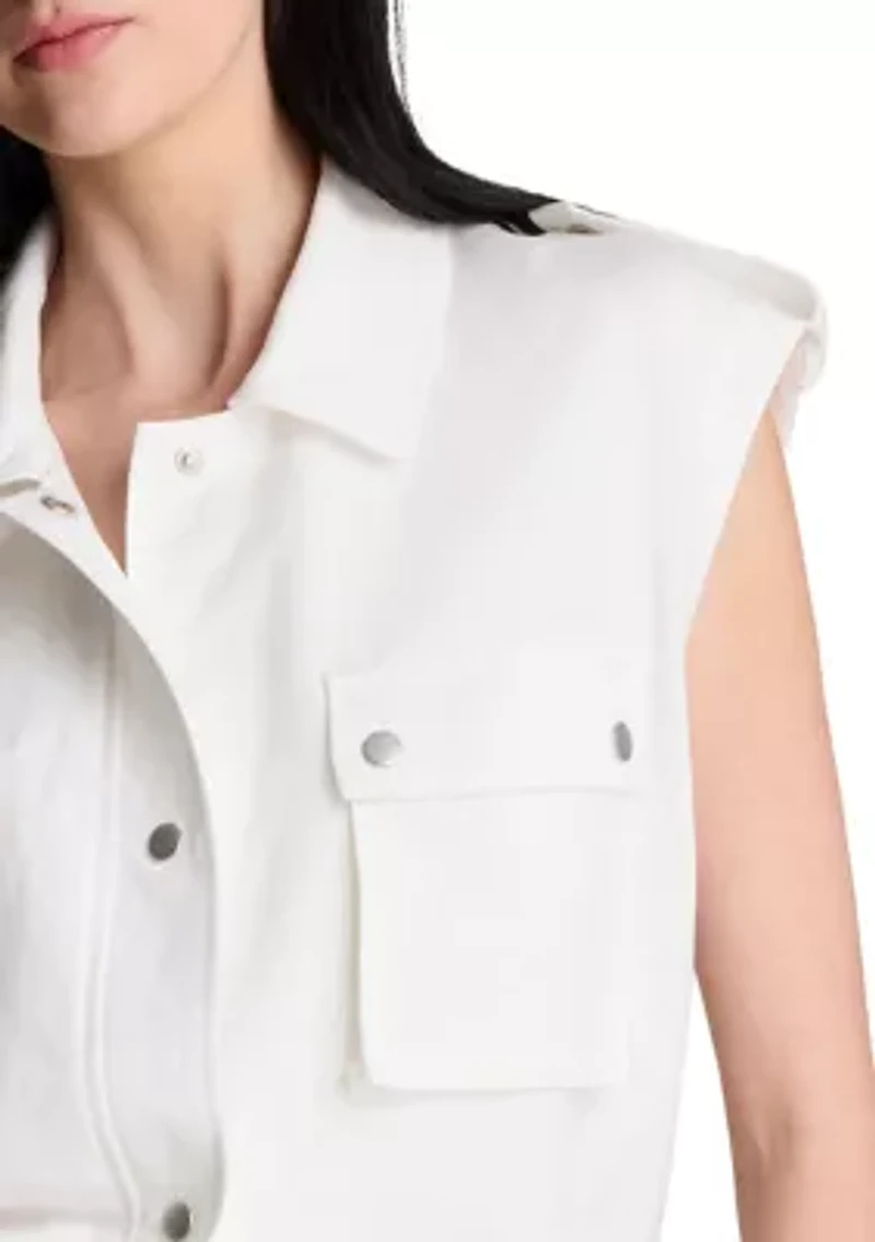 Women's Snap Front Utility Vest