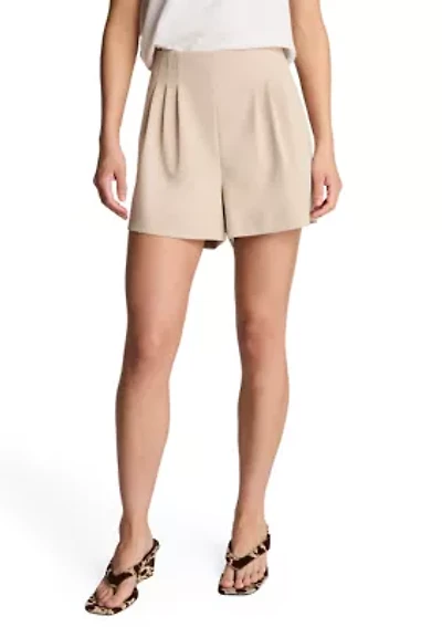 Women's High Rise Side Zip Shorts