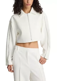 Women's Long Sleeve Zip Front Jacket