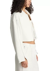 Women's Long Sleeve Zip Front Jacket