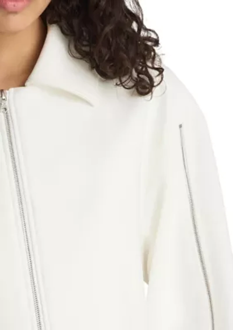 Women's Long Sleeve Zip Front Jacket