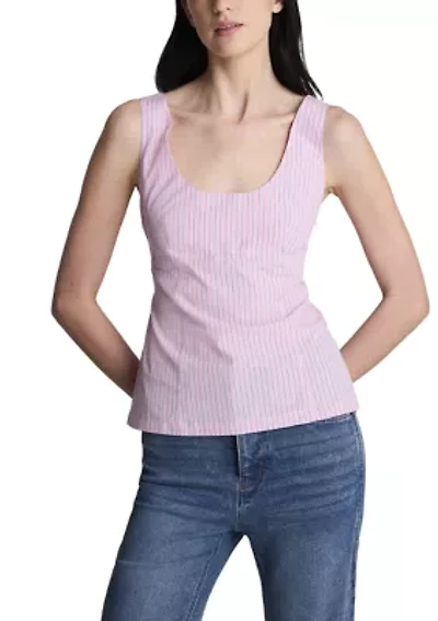 Women's Fitted Sleeveless Bodice Top