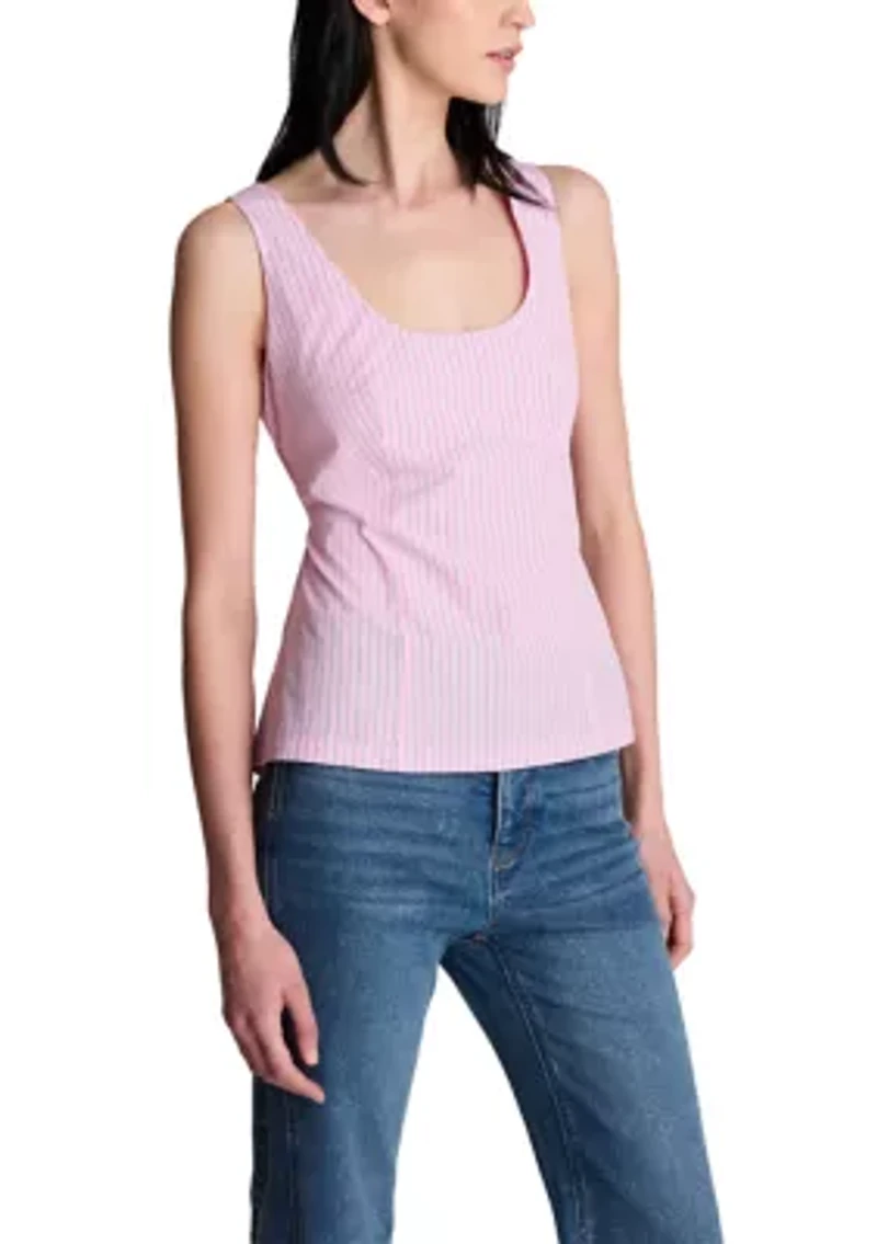 Women's Fitted Sleeveless Bodice Top
