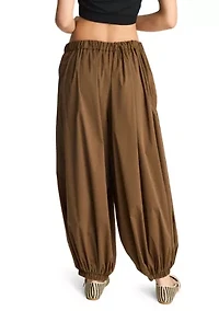Women's Pull On Bubble Leg Pants