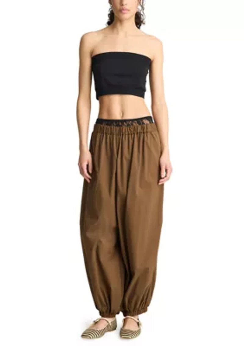 Women's Pull On Bubble Leg Pants