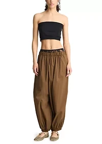 Women's Pull On Bubble Leg Pants