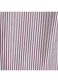 Women's Boyfriend Button Down Shirt with Tie