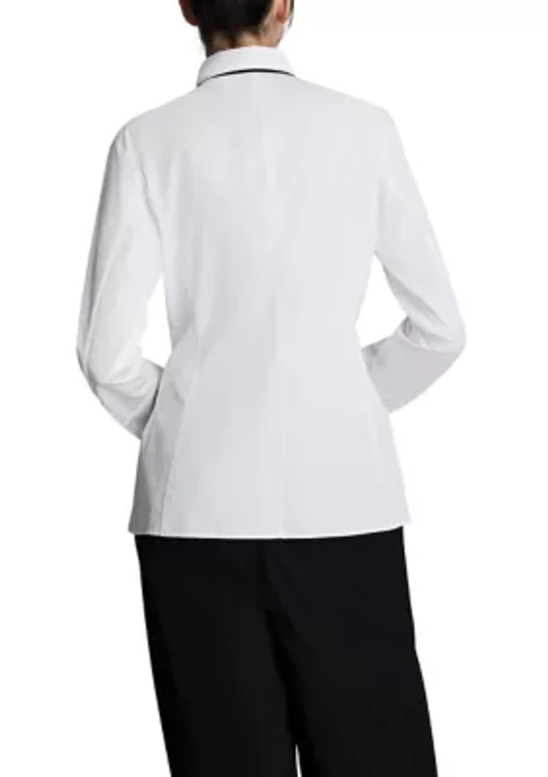 Women's Long Sleeve Shirting and Tie Set