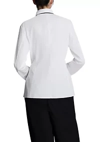 Women's Long Sleeve Shirting and Tie Set