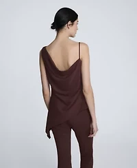 Sleeveless Asymmetrical Cami
