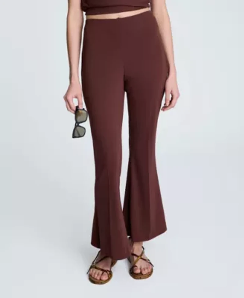 Pull On Hollywood Waist Flare Leg Pant