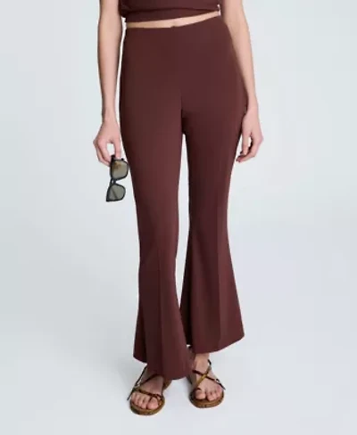 Pull On Hollywood Waist Flare Leg Pant