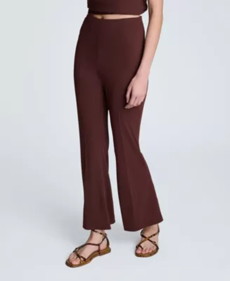 Pull On Hollywood Waist Flare Leg Pant