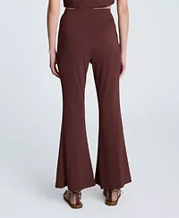 Pull On Hollywood Waist Flare Leg Pant