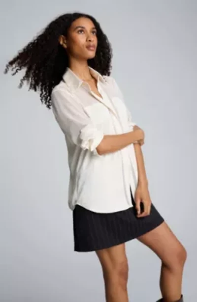 Collared Button Front Shirt