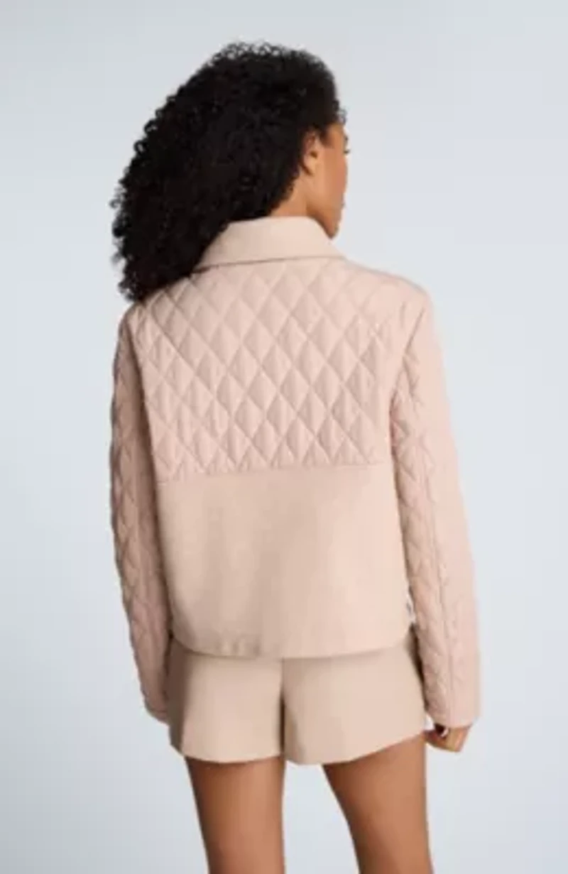 Quilted Patch Pocket Jacket