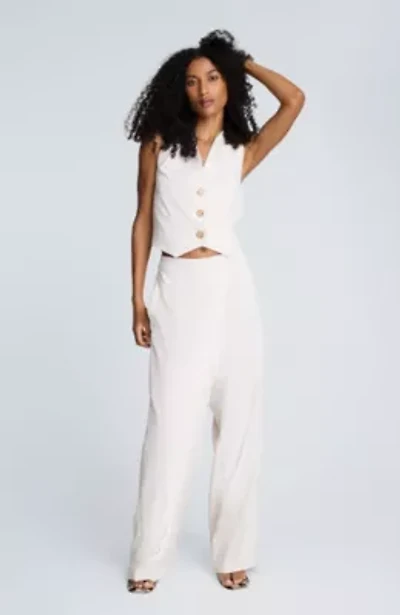 Luxe Twill 3 Button Vest