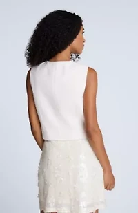 Luxe Twill 3 Button Vest