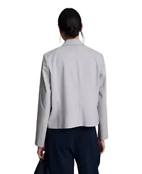 Peak Lapel Jacket Partially Lined