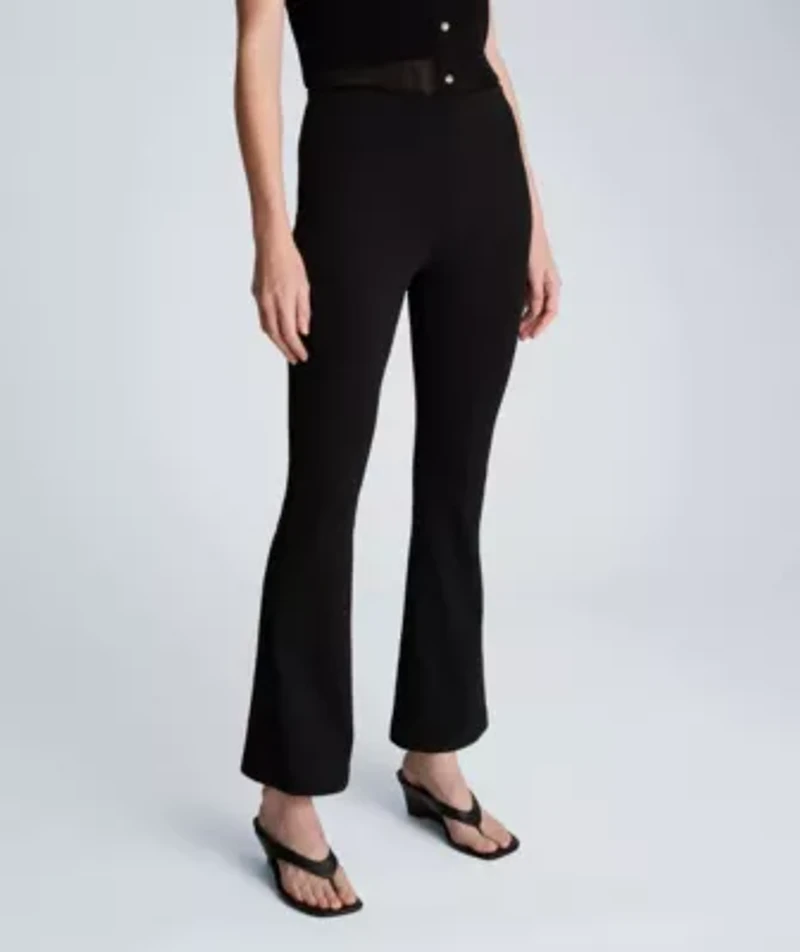Pull on Flare Pant with Inner Short