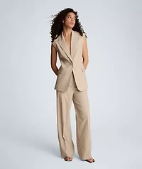Open Back Vest with Strap