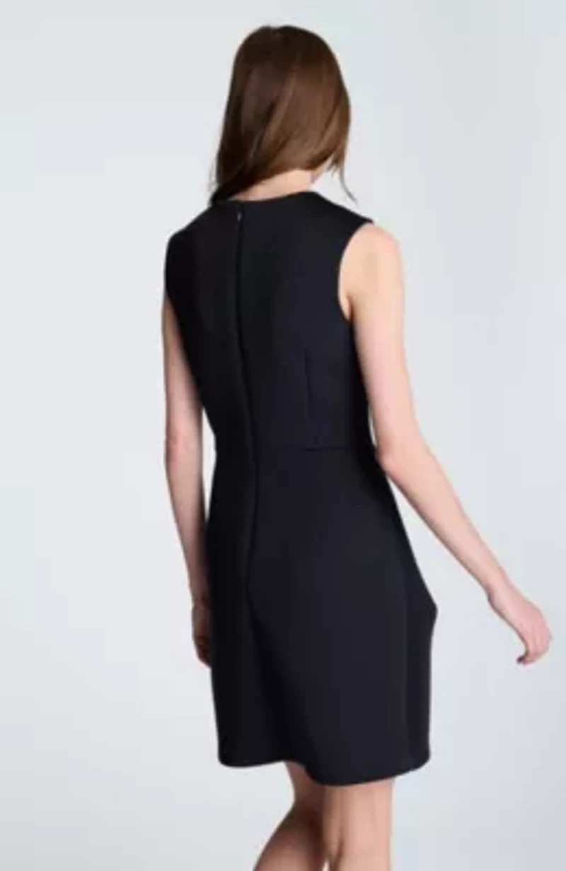 Draped Pleated Mini with Cascading Detail