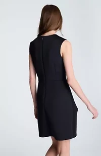 Draped Pleated Mini with Cascading Detail