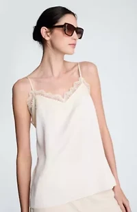 Cami With Lace Trim Detail