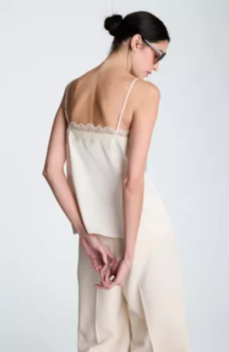 Cami With Lace Trim Detail