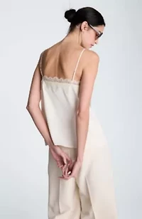 Cami With Lace Trim Detail