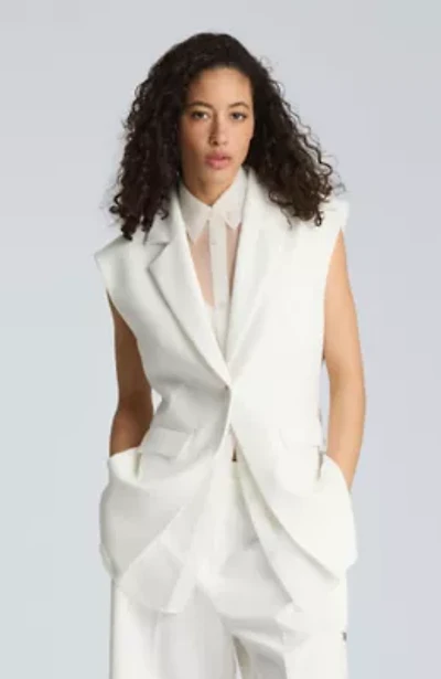 Layered Vest with Detachable Shirt
