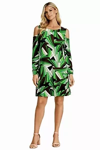 Women's Cold Shoulder Mini Dress