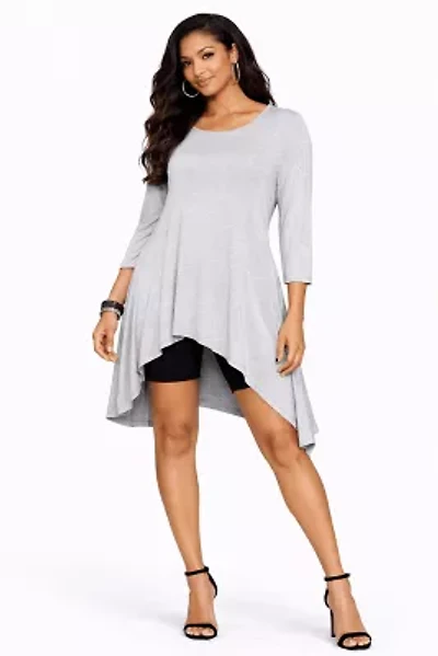 Women's Asymmetrical Hem Beach Dress