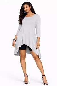 Women's Asymmetrical Hem Beach Dress