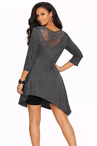 Women's Asymmetrical Hem Beach Dress