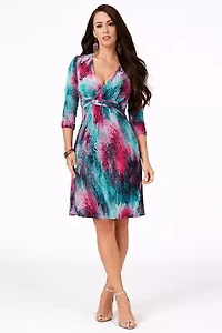 Women's V-Neck Mini Dress