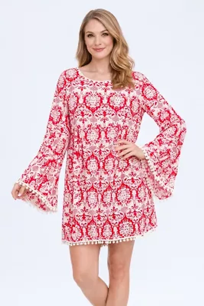 Women's Boho Mini Dress