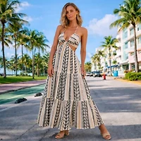 Women's Maxi Cutout Dress
