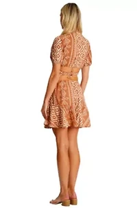 Women's Mini Wrap Dress