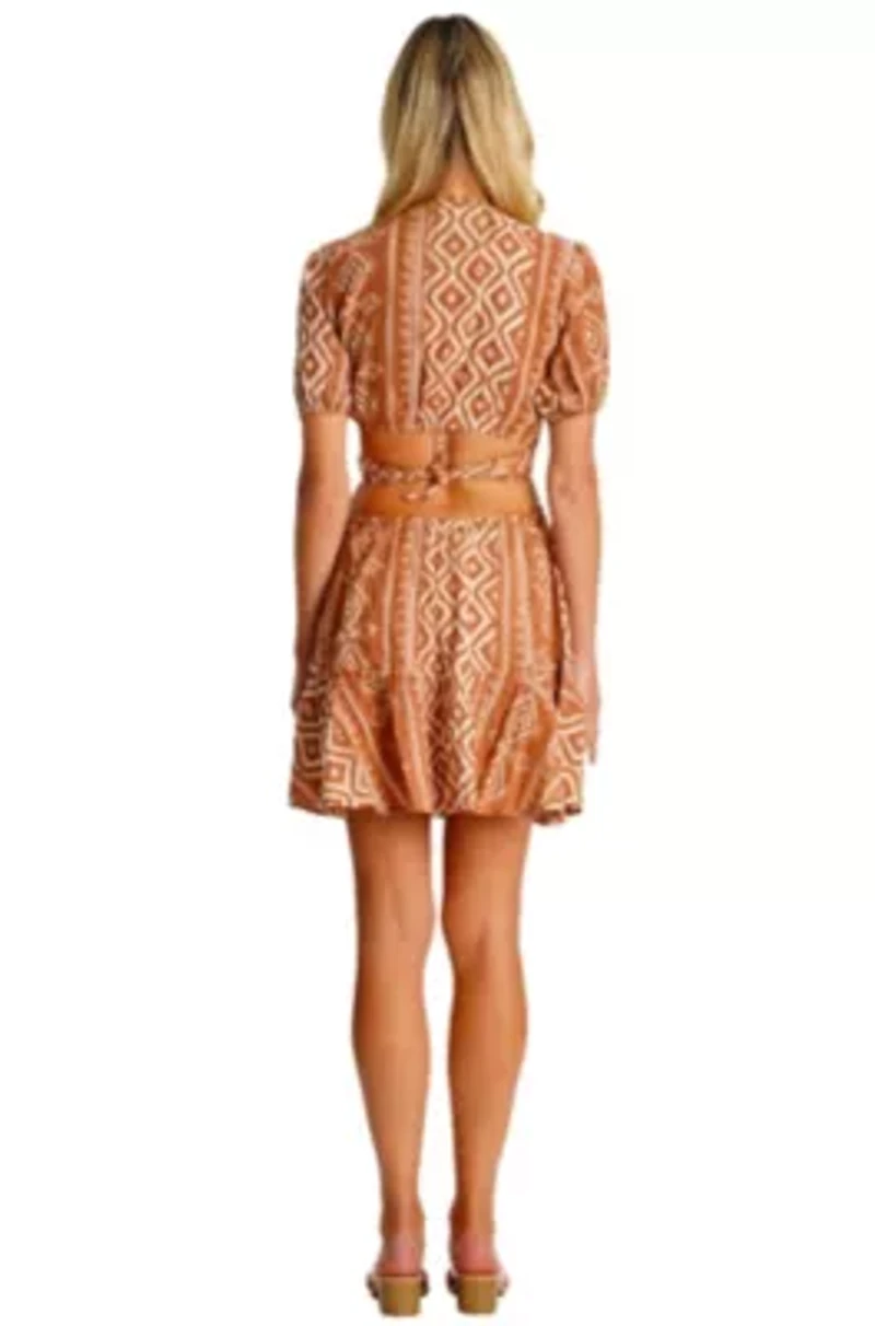 Women's Mini Wrap Dress