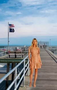 Women's Mini Wrap Dress