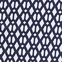 Women's Block Print Surplice Swimdress