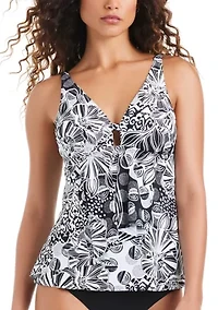 Women's Lucid Dream Cascade Tankini Top